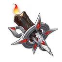 残火灯烛图标
